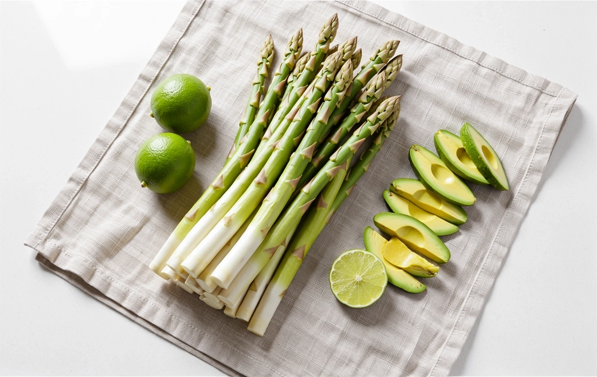 Frische Zutaten für gesunde Ernährung